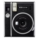Kamera FujiFilm | Czarny | Instax Mini 40 - Model MP x 800. Stwórz niezapomniane chwile i wyraź je w klasycznym stylu z nowym ap