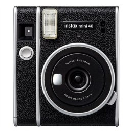 Kamera FujiFilm | Czarny | Instax Mini 40 - Model MP x 800. Stwórz niezapomniane chwile i wyraź je w klasycznym stylu z nowym ap
