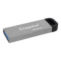 Kingston | Pamięć flash USB | DataTraveler Kyson | 64 GB | USB 3.2 Gen 1 | Czarny/Szary