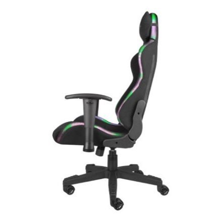 Krzesło Gamingowe Genesis Trit 600 RGB | Ergonomiczne krzesło do gier z podświetleniem RGB sterowanym zdalnie, 150 efektów, tapi