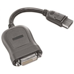 Lenovo 18+1 pin digital DVI (Single-Link) | Female | 20 pin DisplayPort | Male | Grey | 0.2 m