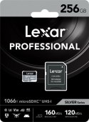 Lexar | High-Performance 1066x | UHS-I | 256 GB | MicroSDXC | Pamięć flash klasy 10
