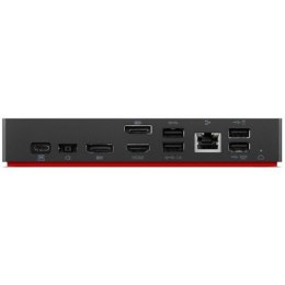 Lenovo ThinkPad Universal USB-C Smart Dock powered by Microsoft Azure Sphere (Max displays: 3/Max resolution: 4K/60Hz/Supports: