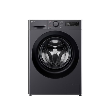 LG F2WR508S2M Pralka, A, ładowana od frontu, Pojemność prania 10 kg, Głębokość 56,5 cm, 1400 obr/min, Środkowy czarny | LG | Pra