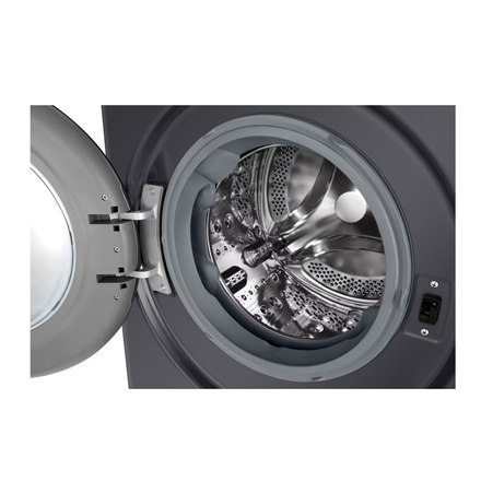 LG F2WR508S2M Pralka, A, ładowana od frontu, Pojemność prania 10 kg, Głębokość 56,5 cm, 1400 obr/min, Środkowy czarny | LG | Pra