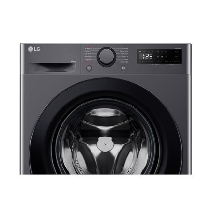 LG F2WR508S2M Pralka, A, ładowana od frontu, Pojemność prania 10 kg, Głębokość 56,5 cm, 1400 obr/min, Środkowy czarny | LG | Pra