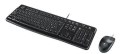 Logitech | LGT-MK120-US | Keyboard and Mouse Set | Wired | Mouse included | US | Black | USB Port | International EER