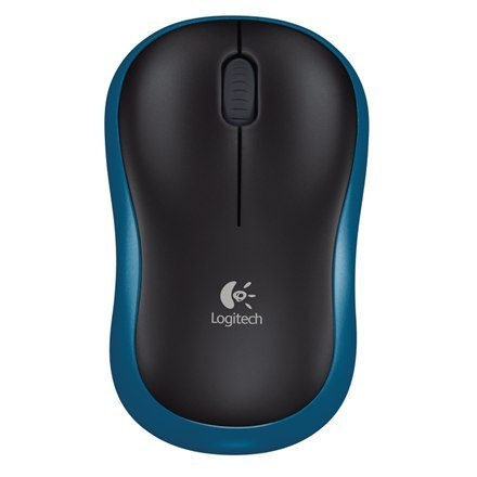 Logitech | Mysz | M185 | Bezprzewodowa | Niebiesko-czarna