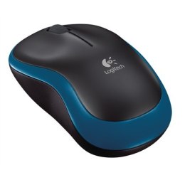 Logitech | Mysz | M185 | Bezprzewodowa | Niebiesko-czarna