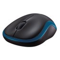Logitech | Mysz | M185 | Bezprzewodowa | Niebiesko-czarna