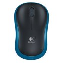 Logitech | Mysz | M185 | Bezprzewodowa | Niebiesko-czarna