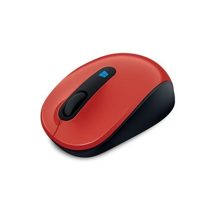 Microsoft | Sculpt Mobile Mouse | Black, Red