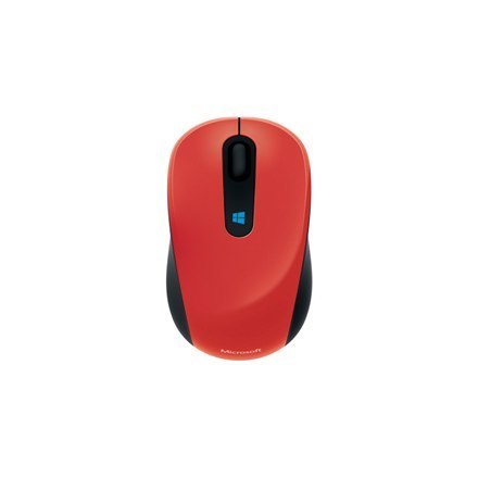 Microsoft | Sculpt Mobile Mouse | Black, Red