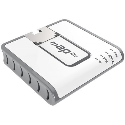 MikroTik | mAP lite | RBmAPL-2nD | 802.11n | 2.4 | 150 Mbit/s | 10/100 Mbit/s | Ethernet LAN (RJ-45) porty 1 | MU-MiMO No | PoE