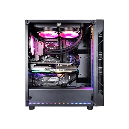 MSI MAG VAMPIRIC 010 Obudowa PC, Midi-Tower, USB 3.1, Czarny MSI | MAG VAMPIRIC 010 | Czarny | ATX | Zasilacz w zestawie Nie