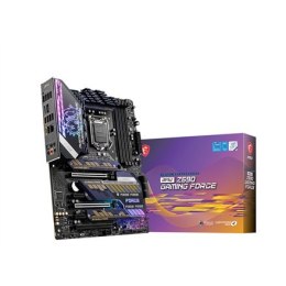 MSI | MPG Z590 GAMING FORCE | Rodzina procesorów Intel | Gniazdo procesora LGA1200 | DDR4 DIMM | Gniazda pamięci 4 | Obsługiwane