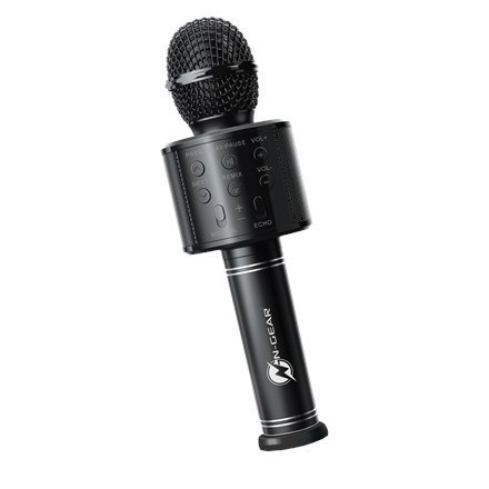 N-Gear | Sing Mic S20 Bluetooth Karaoke Disco Microphone | Yes | Black | Yes | kg