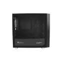 Obudowa GENESIS IRID 353 ARGB, Micro Tower, 2xUSB 2.0, 2x Jack, 1xUSB 3.0, Czarny | Genesis | IRID 353 ARGB | Czarny | ATX | Zas