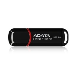 Pamięć USB ADATA UV150 o pojemności 128 GB z interfejsem USB 3.0 - Kolor Czarny