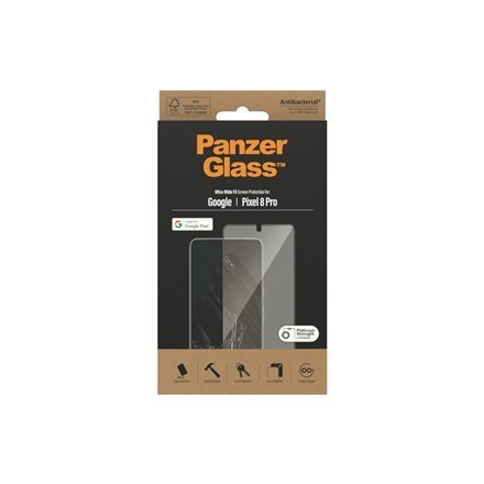 PanzerGlass Google Pixel 8 Pro UWF, Czarny AB | PanzerGlass