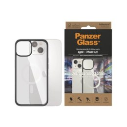PanzerGlass | Pokrowiec na telefon komórkowy | Apple iPhone 14 | Czarny | Przezroczysty