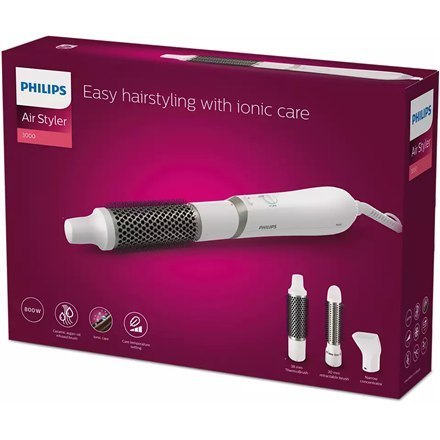 Philips | Hair Styler | BHA303/00 3000 Series | Gwarancja 24 miesiące | Kondycjonowanie jonowe | Temperatura (maks.) °C | Liczba