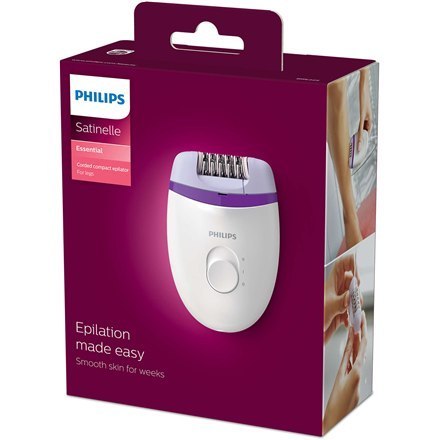 Philips | Satinelle Advances BRE225/00 | Epilator | Bulb lifetime (flashes) Not applicable | Number of power levels 2 | White/Pu