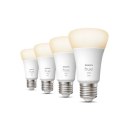 Philips Hue W 9W A60 E27 opakowanie 4 sztuki Philips Hue | Hue W 9W A60 E27, opakowanie 4 sztuki | E27 | 9 W | Ciepła biel 2700K