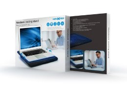 Podstawka chłodząca do laptopa Gembird | ACT-NS151F | Czarny | 250 x 330 x 25/50 mm