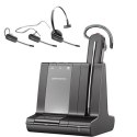 Poly | Savi 8240 Office, S8240 | Zestaw słuchawkowy | Wbudowany mikrofon | Bezprzewodowy | Bluetooth, USB Typ-A | Czarny