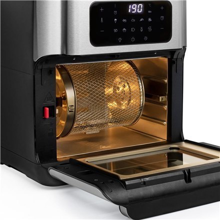 Princess | 182065 | Aerofryer Oven | Moc 1500 W | Pojemność 10 L | Czarny/Stal nierdzewna