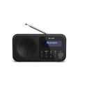 Przenośne radio cyfrowe Sharp DR-P420(BK) Tokyo, FM/DAB/DAB+, Bluetooth 5.0, zasilanie USB lub bateryjne, czarny Sharp | czarny