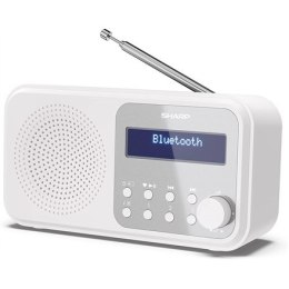 Przenośne radio cyfrowe Sharp DR-P420(WH) Tokyo, FM/DAB/DAB+, Bluetooth 5.0, zasilanie USB lub bateryjne, śnieżnobiały | Sharp |