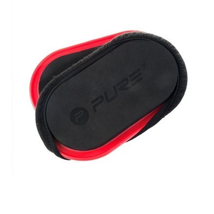 Pure2Improve | Slide Pads (zestaw 2 sztuk) | Black/Red