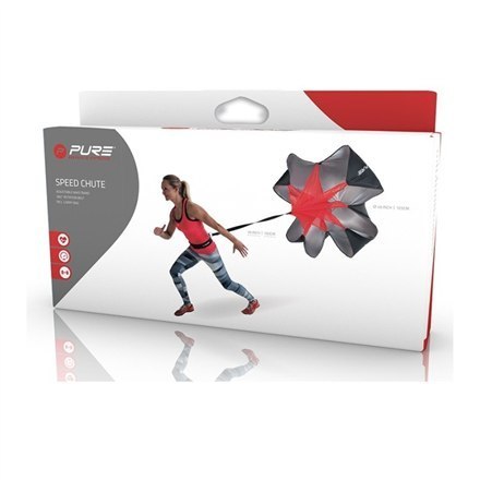 Pure2Improve | Spadochron oporowy | Czerwony/czarny