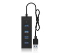 Raidsonic | 4 portowy hub USB 3.0 | IB-HUB1409-U3