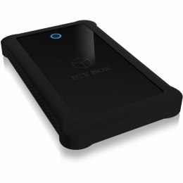 Raidsonic | Obudowa pamięci masowej | IB-233U3-B | Dysk twardy | Dysk półprzewodnikowy | 2,5