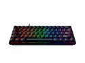 Razer | Huntsman Mini 60% | Klawiatura dla graczy | Opto-mechaniczna | Podświetlenie LED RGB | NORD | Czarna | Przewodowa