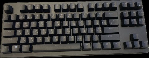 Razer | Huntsman V2 TKL Klawiatura do gier optyczna | Klawiatura do gier | Podświetlenie LED RGB | RU | Przewodowa | Czarny | Pr