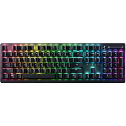 Razer | Klawiatura do gier | Deathstalker V2 | Klawiatura do gier | Podświetlenie LED RGB | US | Przewodowa | Czarna | Bluetooth