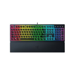 Razer | Ornata V3 | Klawiatura dla graczy | Podświetlenie LED RGB | USA | Czarna | Przewodowa | m | Mecha-Membrana