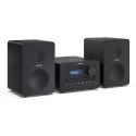Sharp XL-B520D(BK) Tokyo Hi-Fi Micro System 2.0, FM/DAB/DAB+/USB, CD, Bluetooth 5.0, Aux-in, czarny | Sharp | Tokyo Hi-Fi Micro