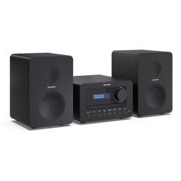 Sharp XL-B520D(BK) Tokyo Hi-Fi Micro System 2.0, FM/DAB/DAB+/USB, CD, Bluetooth 5.0, Aux-in, czarny | Sharp | Tokyo Hi-Fi Micro