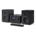 Sharp XL-B520D(BK) Tokyo Hi-Fi Micro System 2.0, FM/DAB/DAB+/USB, CD, Bluetooth 5.0, Aux-in, czarny | Sharp | Tokyo Hi-Fi Micro