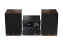Sharp | Mikrosystem Hi-Fi | XL-B517D(BR) | Port USB | Wejście AUX | Bluetooth | Odtwarzacz CD | Brązowy | Radio FM | Połączenie