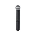Shure | Tak | Bezprzewodowy podwójny system wokalny z dwoma SM58 | BLX288E/SM58 | Czarny | W | Połączenie bezprzewodowe