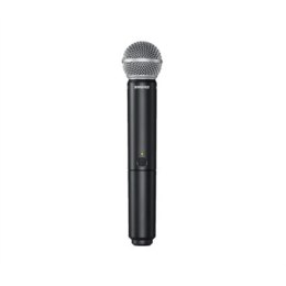Shure | Tak | Bezprzewodowy podwójny system wokalny z dwoma SM58 | BLX288E/SM58 | Czarny | W | Połączenie bezprzewodowe
