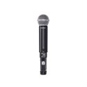 Shure | Tak | Bezprzewodowy podwójny system wokalny z dwoma SM58 | BLX288E/SM58 | Czarny | W | Połączenie bezprzewodowe