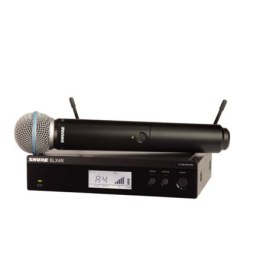 Shure | Tak | Tak | Bezprzewodowy system wokalowy do montażu w szafie z Beta 58A | BLX24RE/B58 | Czarny | W | Połączenie bezprze