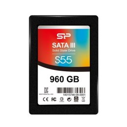 Silicon Power | Slim S55 | 960 GB | Format SSD 2,5